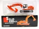 NEW CLOVER - DAEWOO SOLAR 220 LC-III EXCAVATOR - 1/40 DIECAST