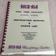 Rock-Ola Jukebox 1465 Phonographs Instruction Manual & Parts List Catalog J52