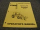 Ford Series 745 Loader 19-863 Owner Operator Manual User Guide xz