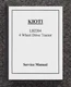 2204 TRACTOR WORKSHOP REPAIR MANUAL FITS Kioti LB2204 DIESEL TRACTOR - 4WD