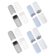 8 Pcs Toothbrush Protector Case Lightweight Compact Travel Case for Oral Care
