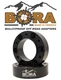 BORA SPACERS for Kioti CX2510, 2.00" THICK - Rear AXLE Only - 2 PCS - USA MADE