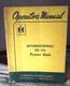 International Harvester International UC-135 Power Unit Operator's Manual