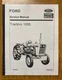 1000 Tractor Repair Manual Fits Ford 1000 Tractor Workshop Manual 115P