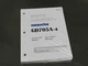Komatsu GD705A-4 Motor Grader Service Manual Repair Shop Book