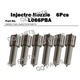 L066PBA 6x Fuel Injector Nozzle for Mercedes Benz OM364A OM364LA OM366A OM366LA