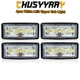 4pcs LED Upper Cab Light Fit For Deere 8010T Series:8110T,8210T,8310T,8410T
