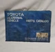 TOYOTA INDUSTRIAL FORKLIFT VEHICLE PARTS CATALOG 42-6FGU15,18 NO. G820-1