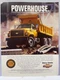 1996 Chevy C-Series Dump Truck Powerhouse Promotional Postcard GM Advertising