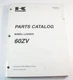 Original Kawasaki 60ZV Wheel Loader Isuzu BB-6BG1T Engine Parts Manual 60J4-5001