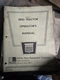 SERIES C OLIVER 1800 TRACTOR OPERATOR'S OWNERS MANUAL WHITE FARM EQUIPMENT OEM