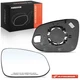 A-Premium Passenger Manual Mirror Glass for Toyota Highlander 2014-2017 SUV 4Dr