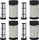 4x 6687262 6687263 Air Filter Fits For Bobcat Mini Track Loaders MT52 MT55 MT85