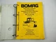 Bomag BW 174 AC AM combination roller spare parts list spare parts catalogue 2001