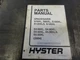 Hyster Spacesaver S70XL S80XL S100XL S120XLS Forklift Parts Manual   852319 2000