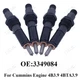 4 Pcs Fuel Injectors 3349084 For Cummins Engine 4B3.9 4BTA3.9.~