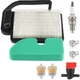 Tune Up Air Filter Kit For Kohler SV601-3241 20hp Engine