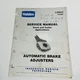 Haldex Truck Trailer Service Repair Manual Automatic Brake Adjusters L30033