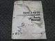 Genie Z45/22 Articulating Rough Terrain Boom Aerial Lift Parts Catalog Manual