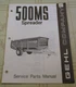 Gehl 500ms 500 ms spreader Parts Catalog Manual
