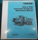 TEREX TA35 TA40 ARTICULATED DUMP TRUCK SERVICE SHOP REPAIR MAINTENANCE MANUAL