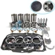 QD32 Overhaul Rebuild Kit For Nissan Engine With Gasket Set Bearing Valve Train