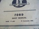 I&T FO-22 Ford Tractor Service Shop Manual Repair Models 6000 Series Commander