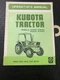 PRE-OWNED KUBOTA OPERATORS MANUAL 35820-99711 FOR M4950, M5950, M6950, M7950
