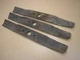 Case Ingersoll 448 Tractor J48 60" Mower Deck Blades (3) - 20-1/2" Long C25637