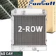 2 Row Aluminum Radiator Fits Artic Cat Prowler 550 700 TRV 550 450 700 0413205