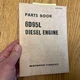 Komatsu 6D95L DIESEL ENGINE PARTS MANUAL CATALOG BOOK LIST, FD FORK LIFT TRUCK