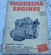 Waukesha Engines Model F-817-G Series Operator's Manual