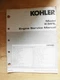 Kohler Model K341L Engine Service Manual