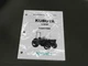 Kubota L305F Tractor Parts Manual Exploded View Diagram Book