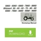 LANDINI BLIZZARD 50 60 65 75 85 95 Workshop Tractor Service Instructions Manual