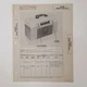 SAMS PHOTOFACT SERVICE MANUAL 2-32 AIRLINE RADIO 64BR-1051A