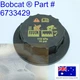 for Bobcat Radiator Coolant Tank Cap 6733429 T870 T40140 T40180 TL360 TL470 V519