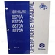 New Holland Operators Manual Part # 86622148