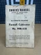 Farmall Cultivator HM238 Owners Manual McCormick Deering Intl Harvester