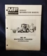 Massey Ferguson MF60 Tractor Hydraulic Backhoe Loader Service Repair Manual 4/81