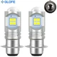 LED Headlight Bulbs (2) For JOHN DEERE 12V,White JD850,950,1050,1250,1450,1650