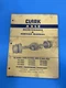 Clark FD-30001 FD-30500 FD-30600 Drive Axle Service Repair & Maintenance Manual