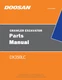 Daewoo Doosan DX350LC Crawler Excavator Parts Catalog Manual