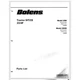 Bolens 5117H Garden Tractor Parts list Manual 1700 19pgs.  comb bound book