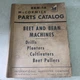 McCormick IH Beet & Bean Machines Parts Catalog, Drills, Planters BBM-1A