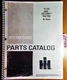 IH International Cub Cadet 182 Tractor Parts Catalog Manual TC-193 7/85