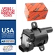 1x Round Ignition Coils for Chevy Silverado 1500 2500 GMC LS 5.3/6.0/4.8L Engine