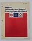 AC GM Delco 1981-1985 Domestic & Import Tune-Up Specifications SD-100A