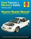  Vintage Haynes Ford Taurus & Mercury Sable 1996-2001 Repair Manual #36075