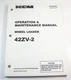 Original KCM Kawasaki 42ZV-2 Wheel Loader Operation Maintenance Manual 00101 Up
